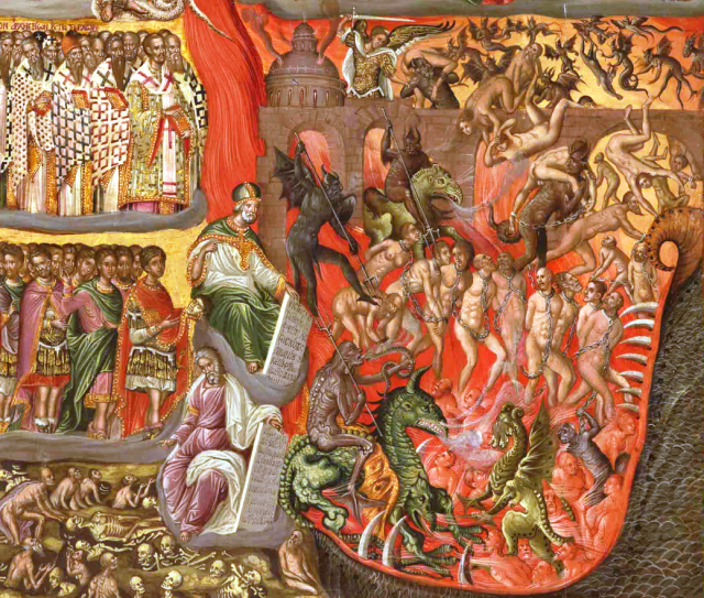 KLONTZAS_GEORGIOS_End_of_16th_cent_The_Second_Coming_detail_The_Hell.png
